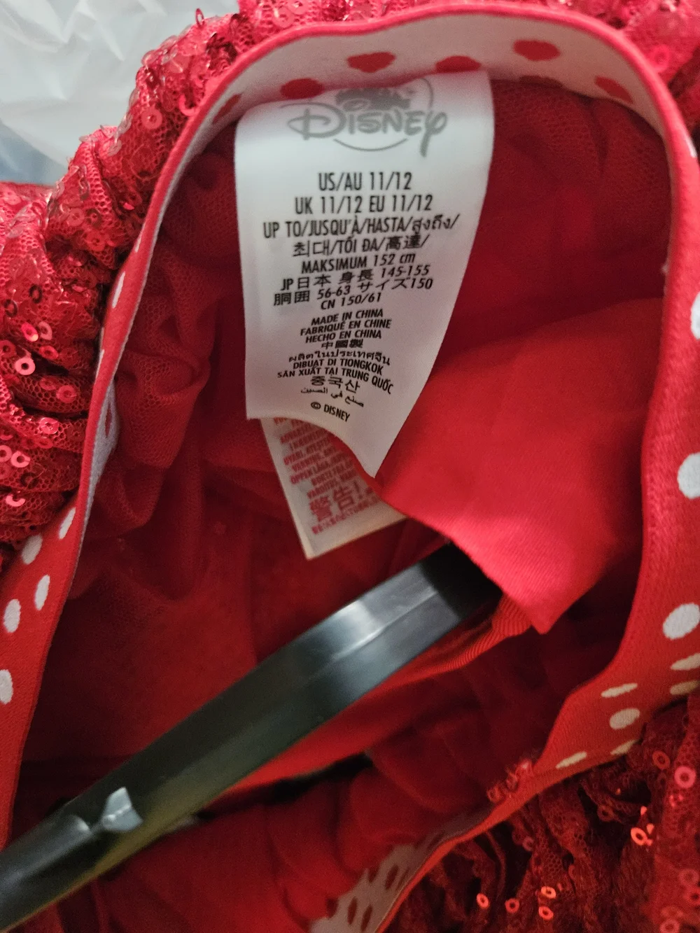 Minnie Mouse Red Leotard and Tutu Set For Kids